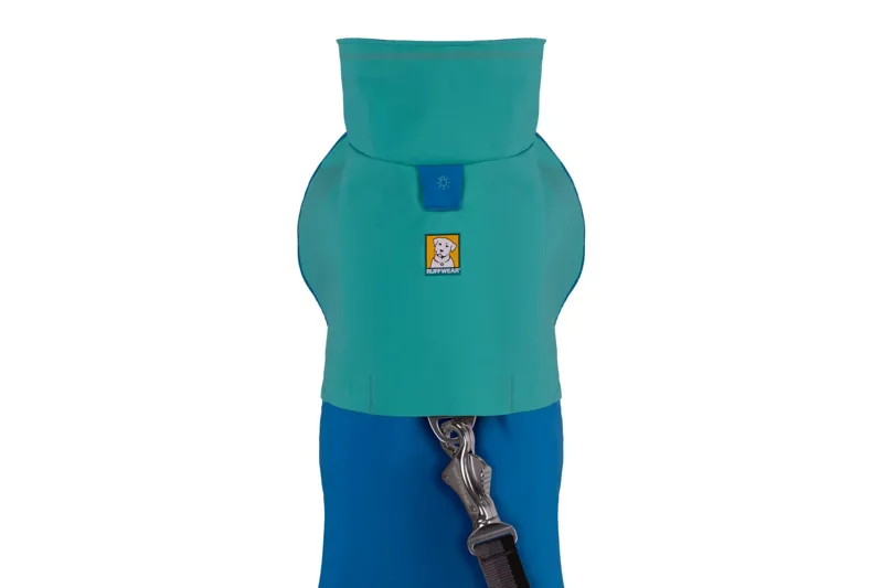 Ruffwear Sun Shower Dog Raincoat in Blue Dusk-7